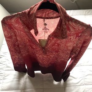 Prana long sleeve shirt NWT